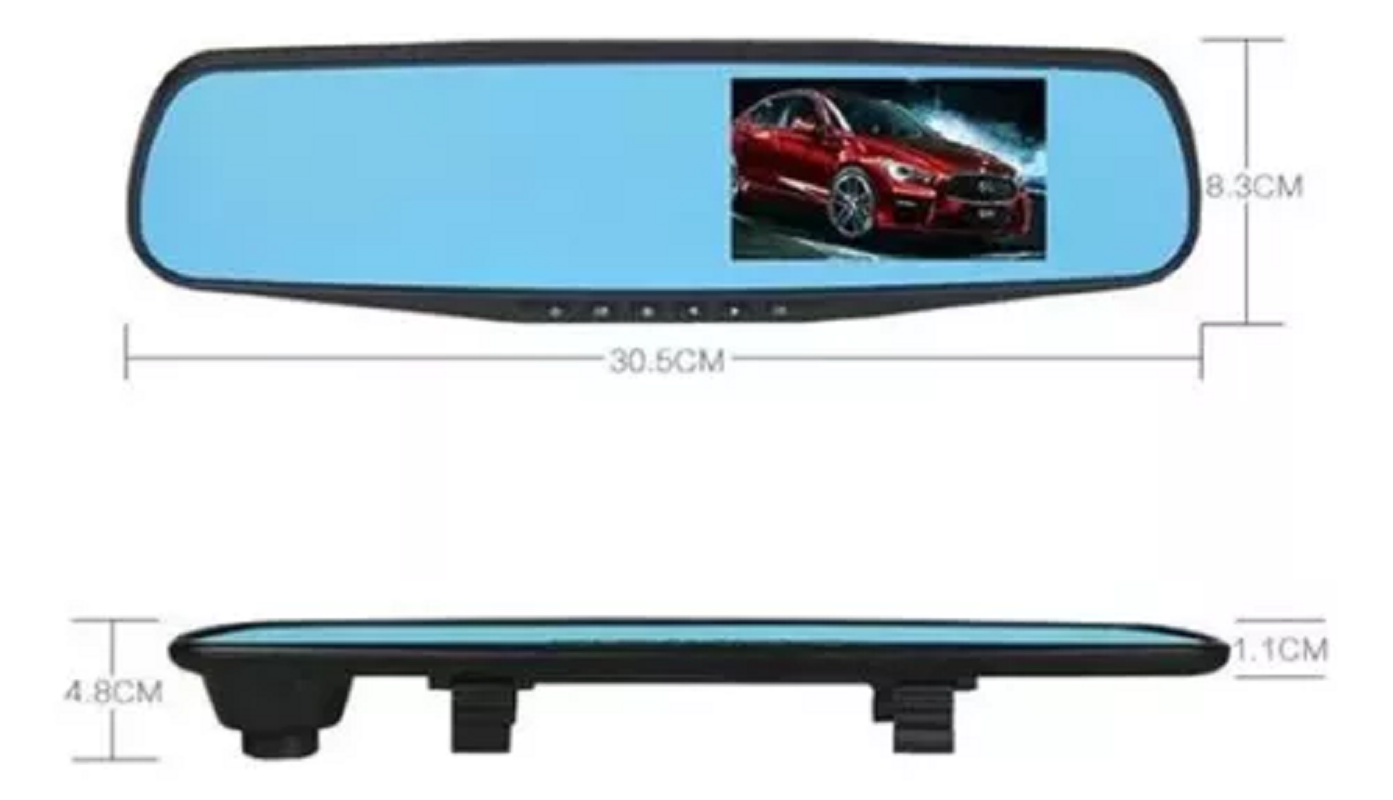 Miniatura 5 de Espejo Retrovisor Camara Dvr Hd